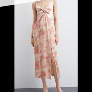 Zara Tie-Dye Midi Dress